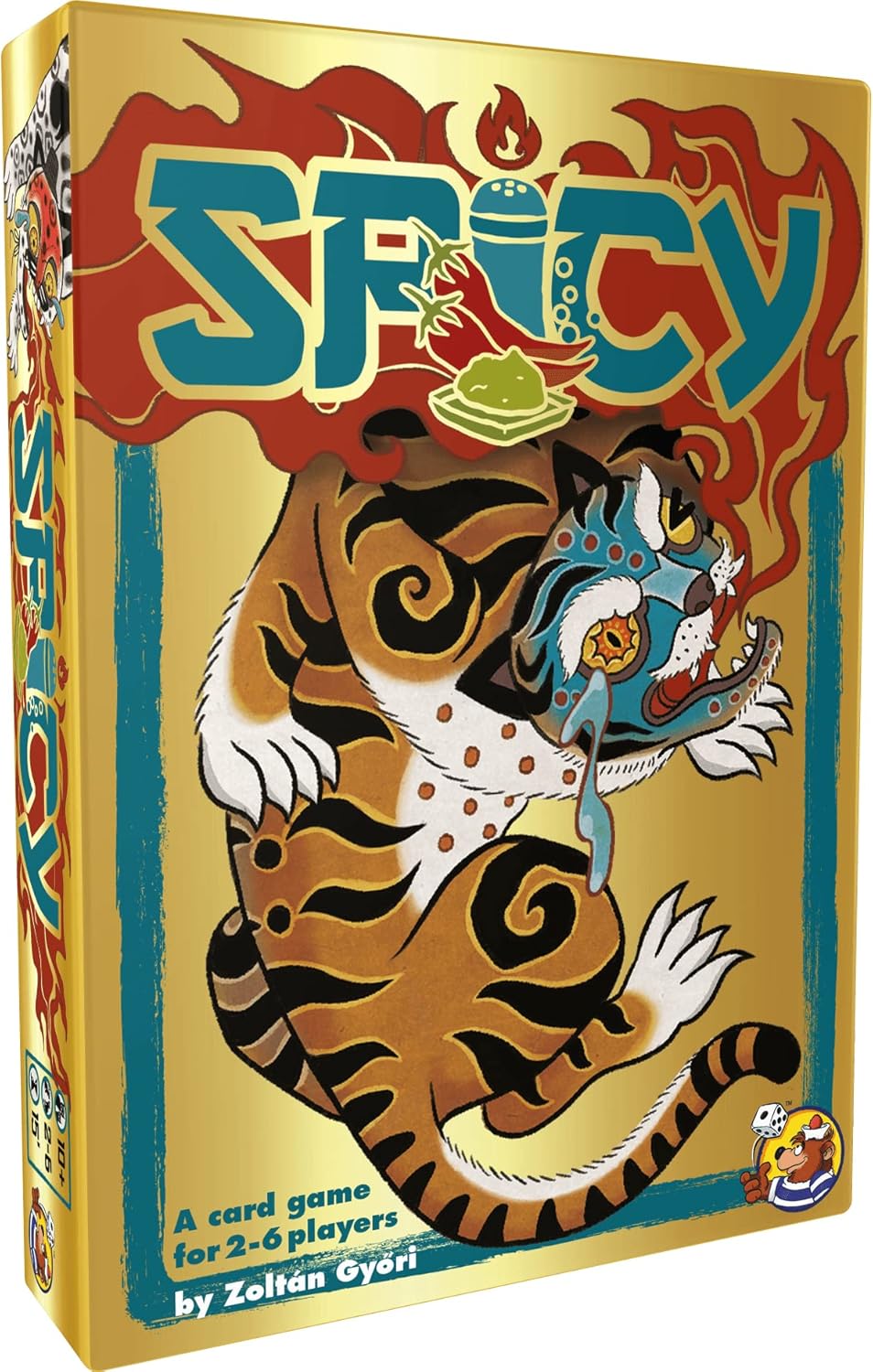 Spicy card game box