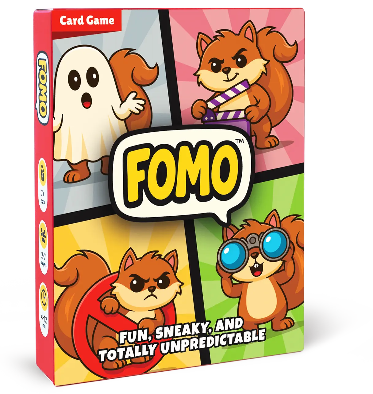 FOMO card game box